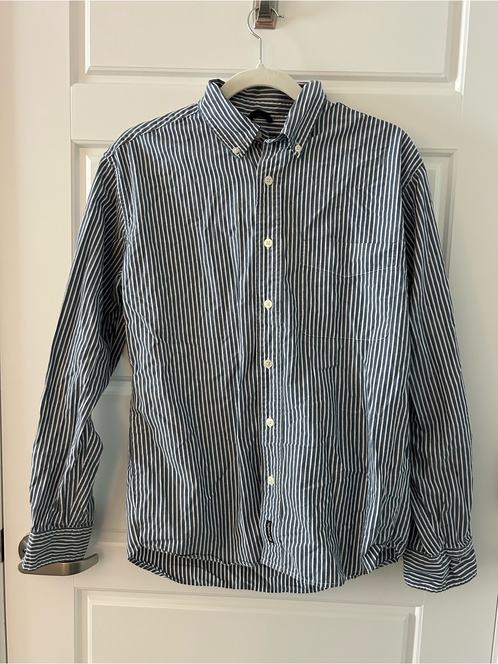 Abercrombie & Fitch Striped Button-Down Shirt Men
